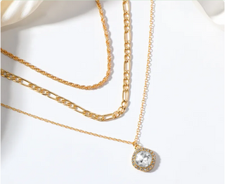 My Heart is Yours Layered Pendant Necklace
