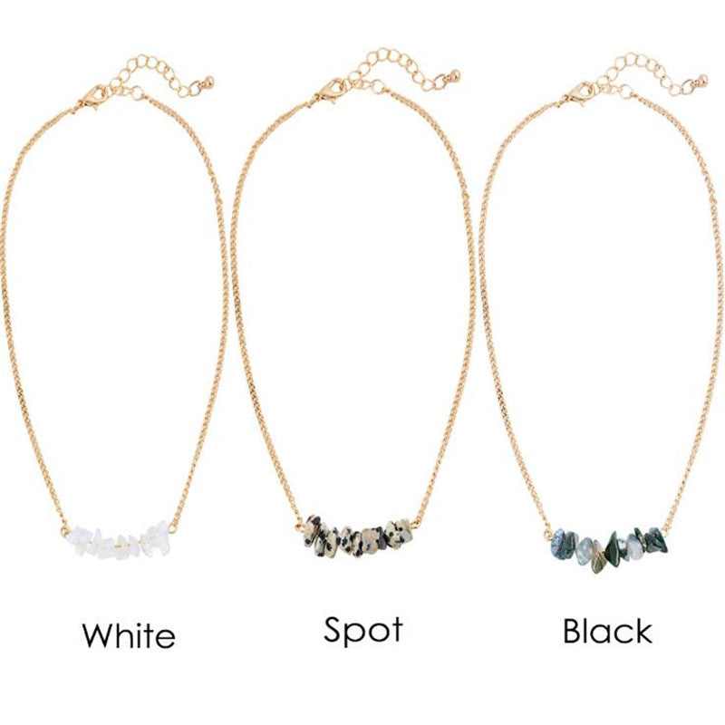 Chic and Defined Opal Stone Choker Necklace
