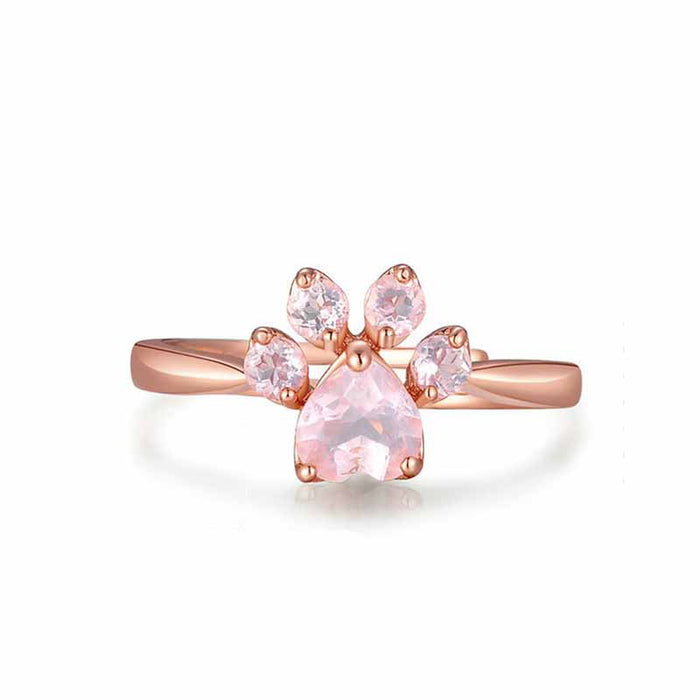 Promise Me Forever Bear Claw Luxurious Ring